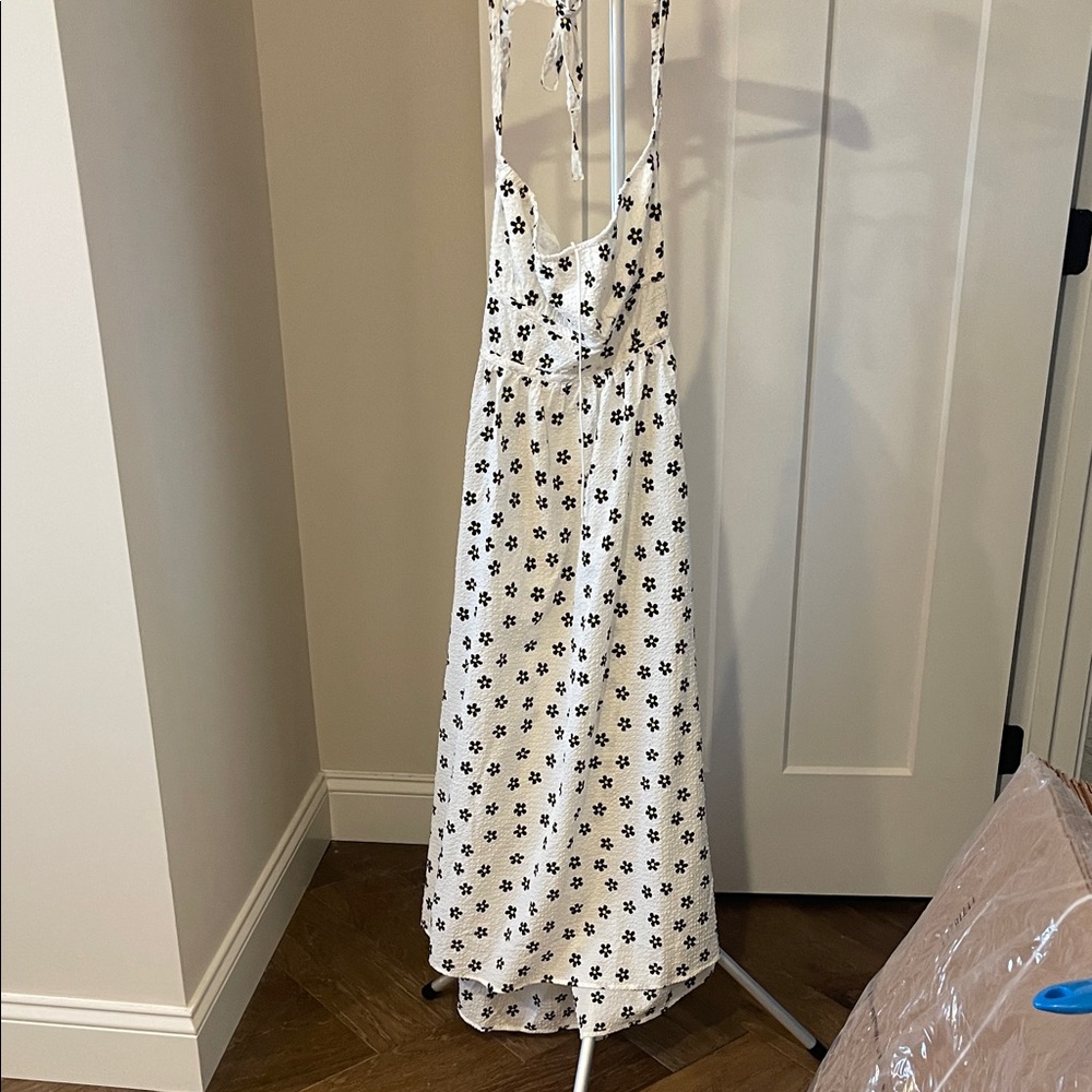 For Love And Lemons White and Black Floral Maxi Dress - Picture 4 of 6
